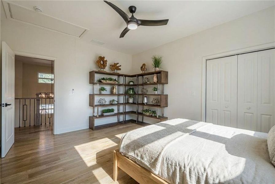 Furnished interior view inside a new home in , Powder Springs (Image 40).