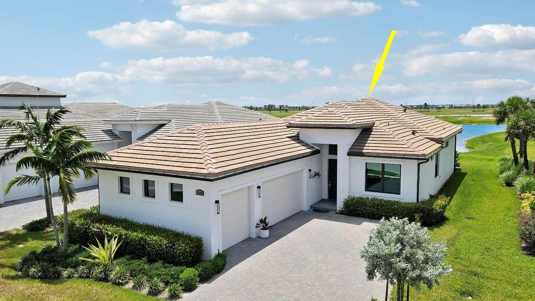 Aerial Front of House