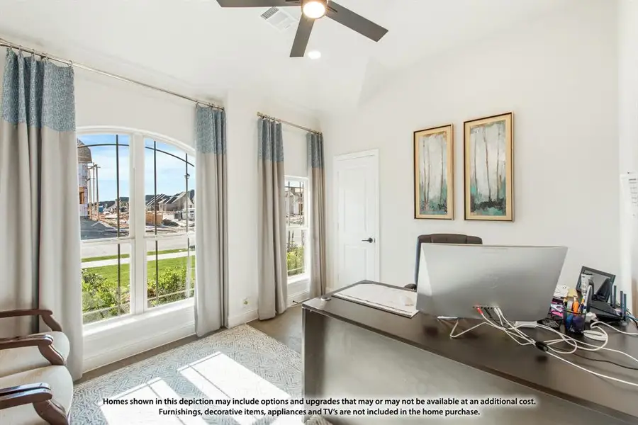 Furnished interior view inside a new home in Somerset, Mansfield (Image 3).