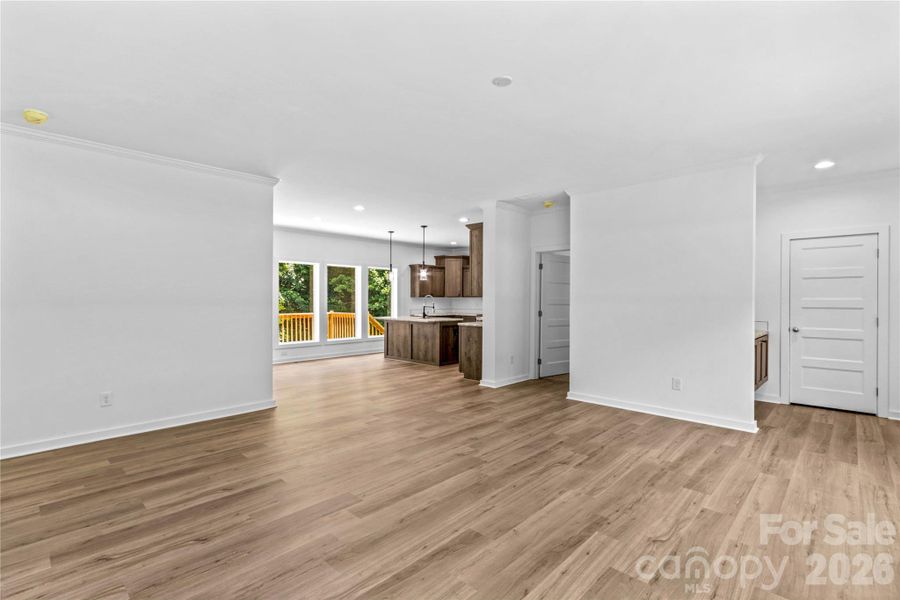 Spacious, unfurnished interior of a new home in , Mocksville (Image 29).