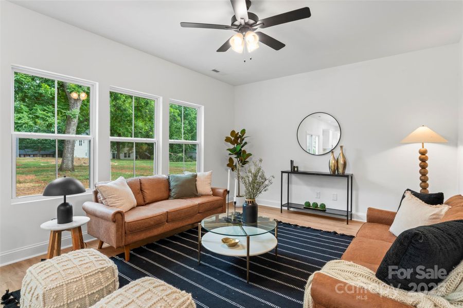 Furnished interior view inside a new home in , Harrisburg (Image 12). Furnished interior view inside a new home in , Harrisburg (Image 12).