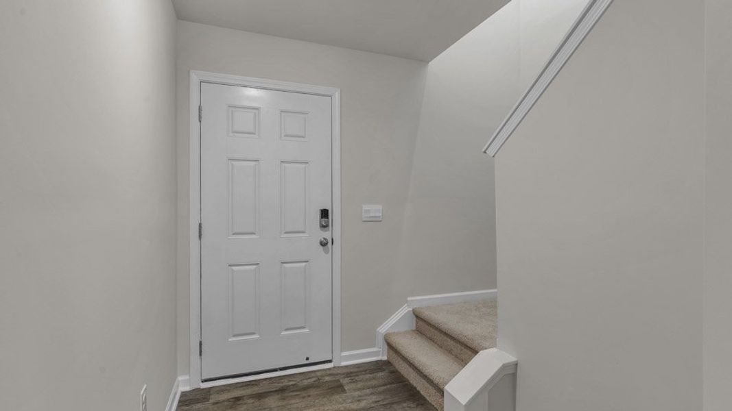 Spacious, unfurnished interior of a new home in The Townes at Honeycutt Oaks, Angier (Image 5). Spacious, unfurnished interior of a new home in The Townes at Honeycutt Oaks, Angier (Image 5).