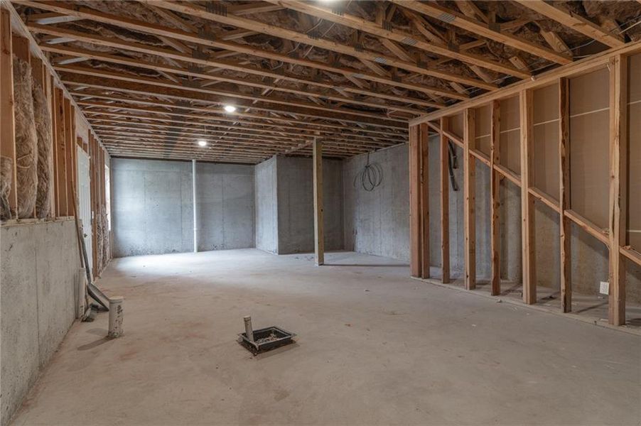 In-progress construction of a new home in , Woodstock, GA (Image 28).