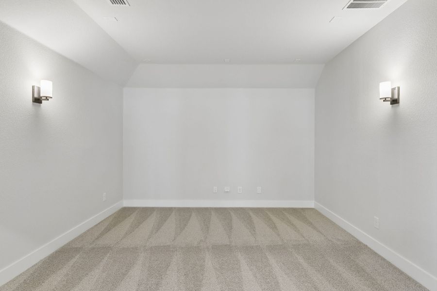 Spacious, unfurnished interior of a new home in Painted Tree Lakeside, McKinney (Image 31). Spacious, unfurnished interior of a new home in Painted Tree Lakeside, McKinney (Image 31).