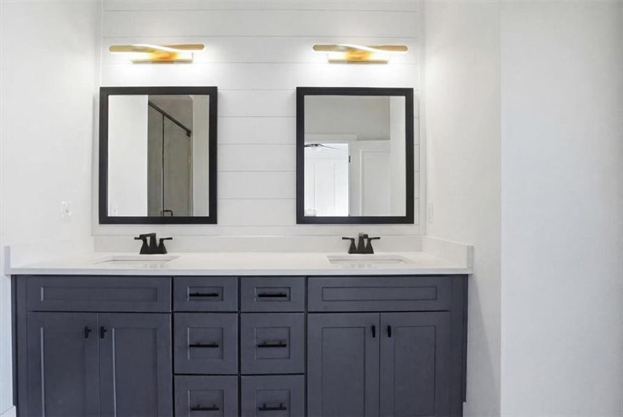 Furnished interior view inside a new home in , Braselton (Image 15).