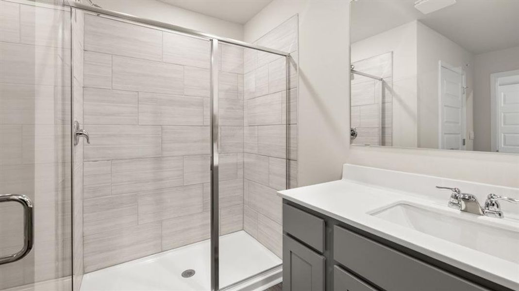 Furnished interior view inside a new home in , Stockbridge (Image 34).