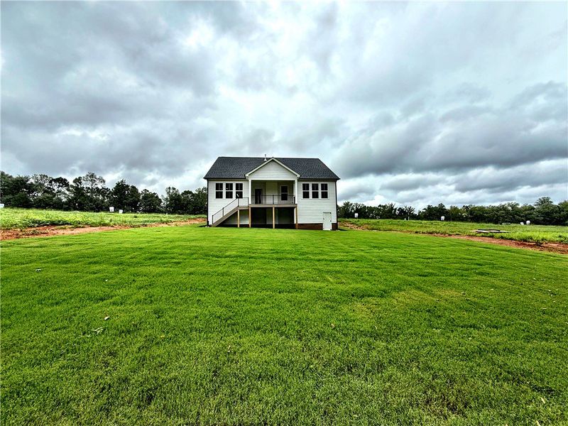 Exterior details and patio area of a home in Walker's Pointe, Anderson (Image 2).