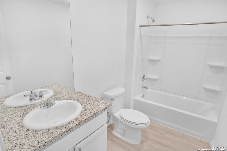 Furnished interior view inside a new home in Southton Meadows: Stonehill Collection, San Antonio (Image 7).