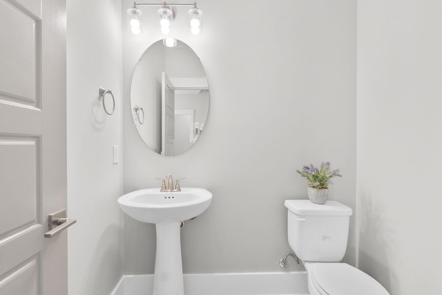 Representative furnished interior of a home built from the Scout by Bill Clark Homes in Sidbury Landing, Wilmington (Image 87).