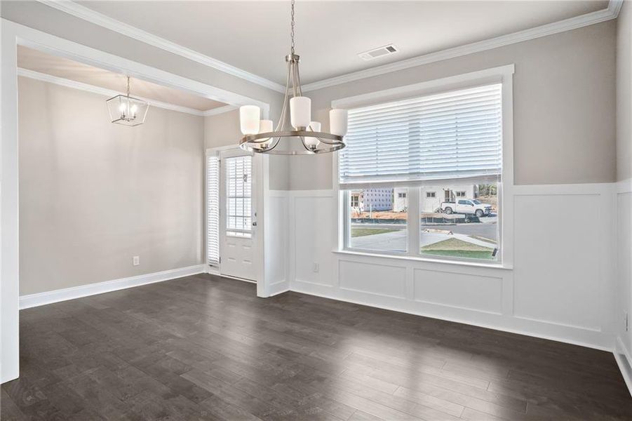 Spacious, unfurnished interior of a new home in Paces Estates, Lithia Springs (Image 33). Spacious, unfurnished interior of a new home in Paces Estates, Lithia Springs (Image 33).