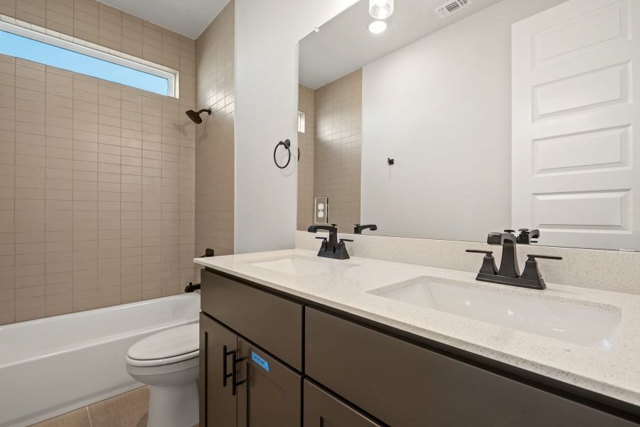 Furnished interior view inside a new home in Flora, Hutto (Image 15).