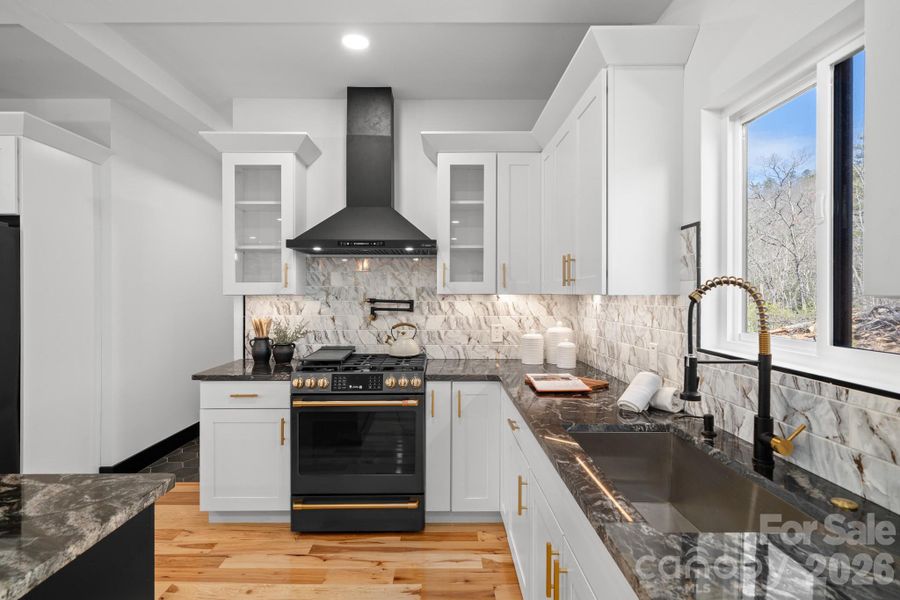 Furnished interior view inside a new home in , Mills River (Image 12).