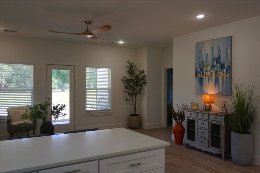 Furnished interior view inside a new home in , Hempstead (Image 28).
