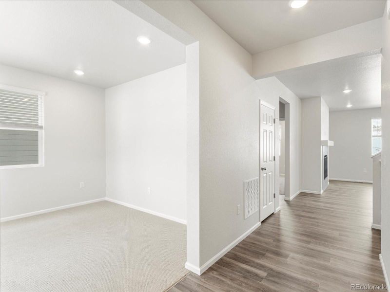 Spacious, unfurnished interior of a new home in Poudre Heights: The Alpine Collection, Windsor (Image 34).