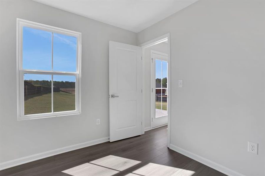 Spacious, unfurnished interior of a new home in Aspen Meadows, Hampton (Image 17). Spacious, unfurnished interior of a new home in Aspen Meadows, Hampton (Image 17).