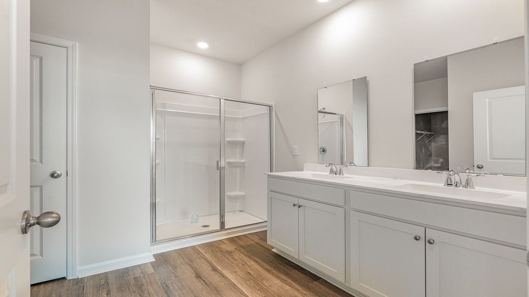 Furnished interior view inside a new home in Ridgefield, Conway (Image 11).