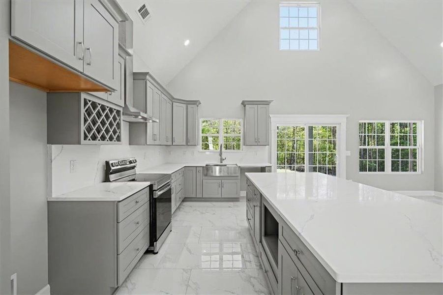 Furnished interior view inside a new home in , Lindale (Image 8).