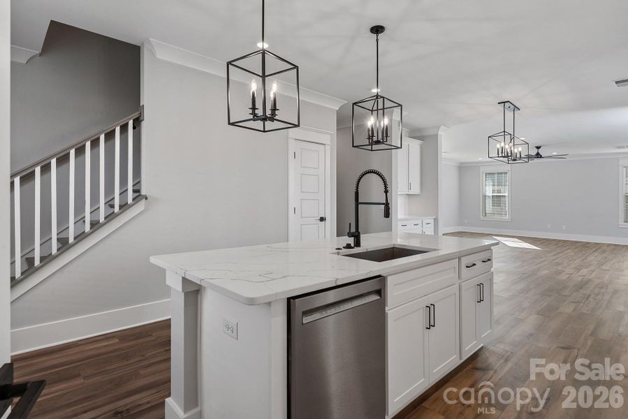 Furnished interior view inside a new home in Stoneridge Hills, Rock Hill (Image 11).