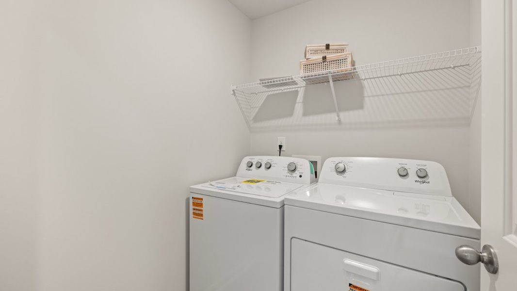 Representative furnished interior of a home built from the AISLE by D.R. Horton in Pointe Park, Union City (Image 51).