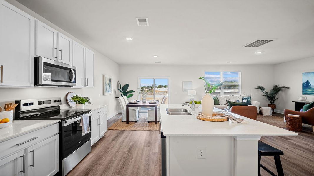 Representative furnished interior of a home built from the Elle by D.R. Horton in Laurel Grove, Guyton (Image 5).