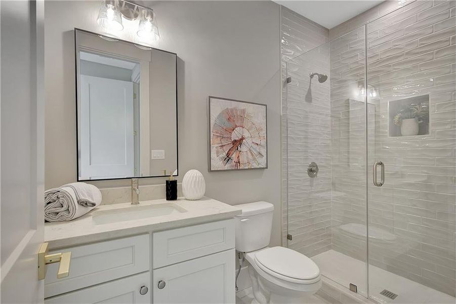 Furnished interior view inside a new home in , Newnan (Image 53). Furnished interior view inside a new home in , Newnan (Image 53).