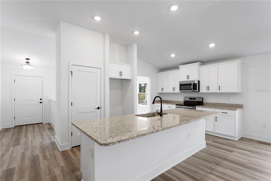 Furnished interior view inside a new home in Kirkland Farms, Alachua (Image 14).