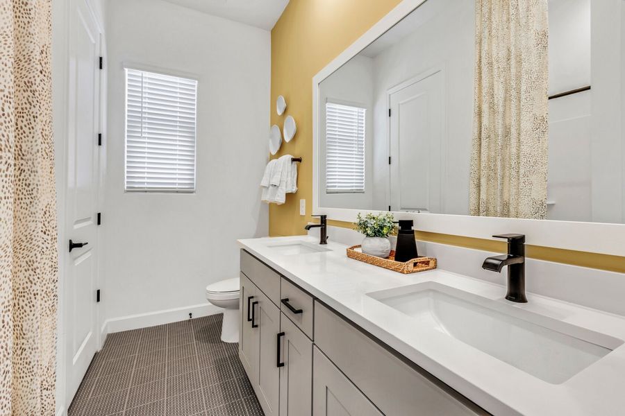 Representative furnished interior of a home built from the Crimson by Mattamy Homes in Tavira at Twin Peaks, Marana (Image 19).