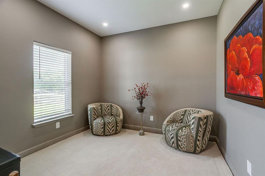 Furnished interior view inside a new home in , Fort Worth (Image 11). Furnished interior view inside a new home in , Fort Worth (Image 11).