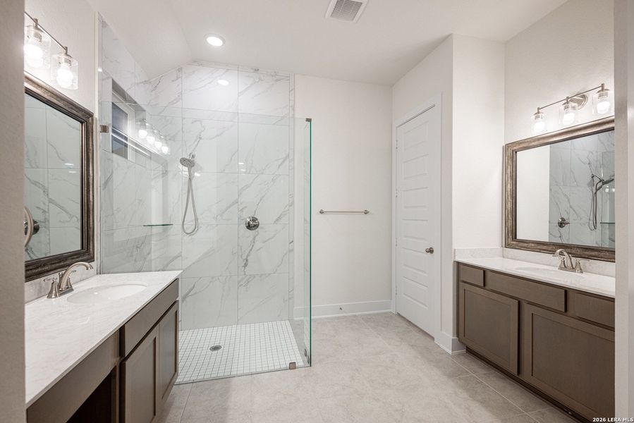 Furnished interior view inside a new home in The Reserve at Potranco Oaks, Castroville (Image 6).