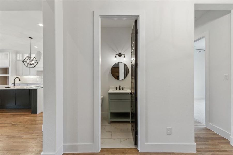 Furnished interior view inside a new home in , Midlothian (Image 7). Furnished interior view inside a new home in , Midlothian (Image 7).