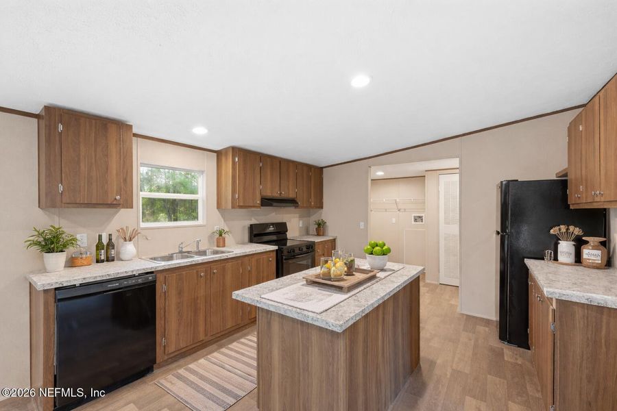 Furnished interior view inside a new home in , Hastings (Image 7).