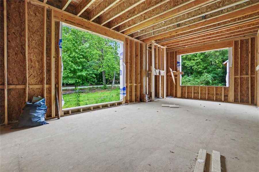 In-progress construction of a new home in , Sandy Springs, GA (Image 14).