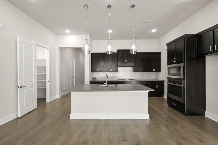 Furnished interior view inside a new home in Discovery Collection at Bridgewater, Midlothian (Image 6).