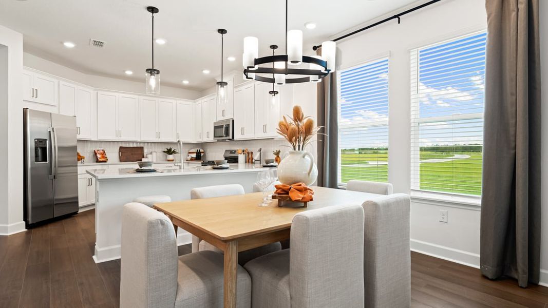 Representative furnished interior of a home built from the Anastasia by Taylor Morrison in Hillcrest, San Antonio (Image 9).