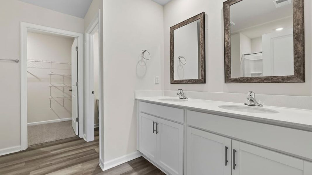 Furnished interior view inside a new home in Cedar Gap, Fountain Inn (Image 10). Furnished interior view inside a new home in Cedar Gap, Fountain Inn (Image 10).