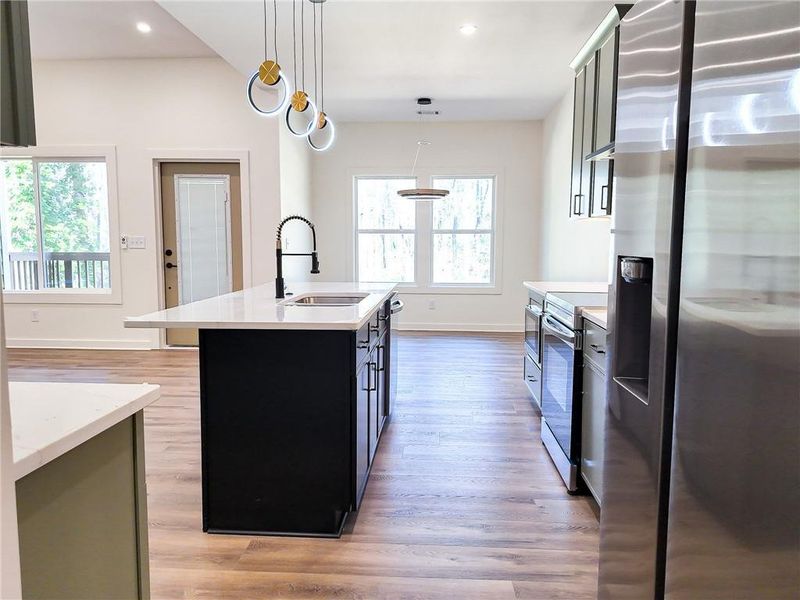 Furnished interior view inside a new home in , Covington (Image 9).