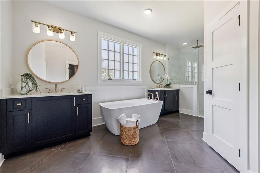 Furnished interior view inside a new home in , Acworth (Image 34). Furnished interior view inside a new home in , Acworth (Image 34).