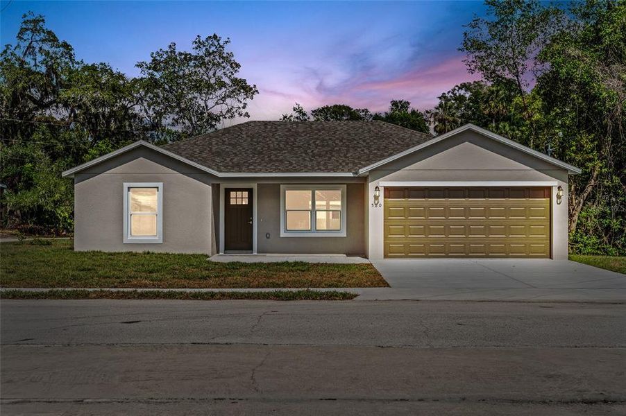 Front exterior of a new home in , Orange City, FL, highlighting curb appeal (Image 25).