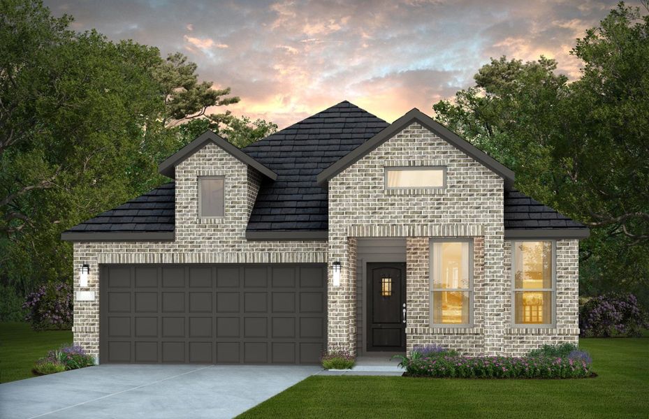 Representative exterior photo of a completed home built from the Fox Hollow by Pulte Homes in Windcress, Cove, TX (Image 15). Representative exterior photo of a completed home built from the Fox Hollow by Pulte Homes in Windcress, Cove, TX (Image 15).