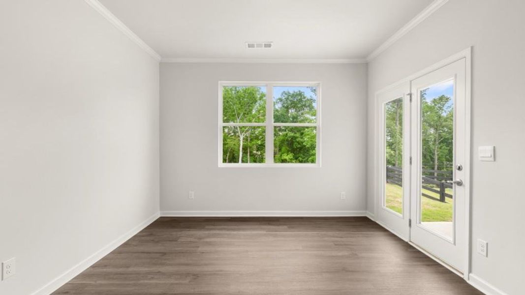Spacious, unfurnished interior of a new home in Lost Creek, Dallas (Image 13). Spacious, unfurnished interior of a new home in Lost Creek, Dallas (Image 13).