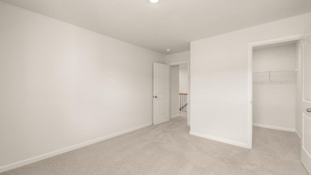 Spacious, unfurnished interior of a new home in Hamptons at Riverwood East, Dallas (Image 19).