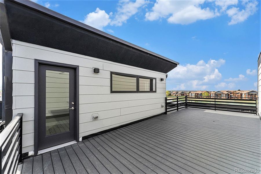 Exterior details and patio area of a home in Montmere at Autrey Shores, Superior (Image 22).