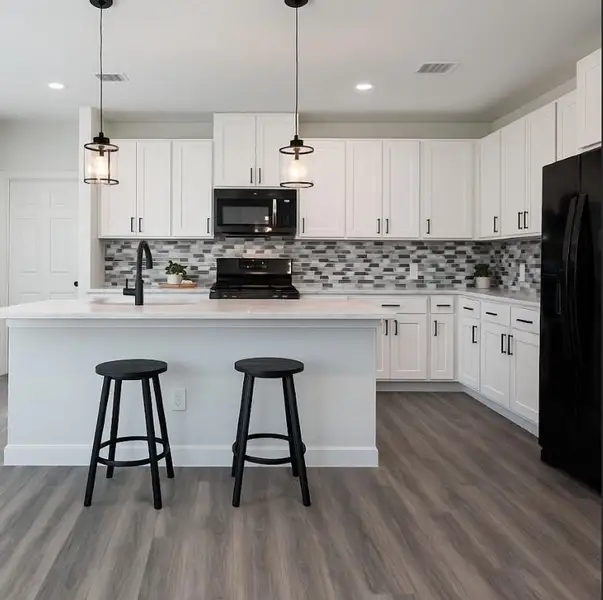 Furnished interior view inside a new home in , Houston (Image 5).