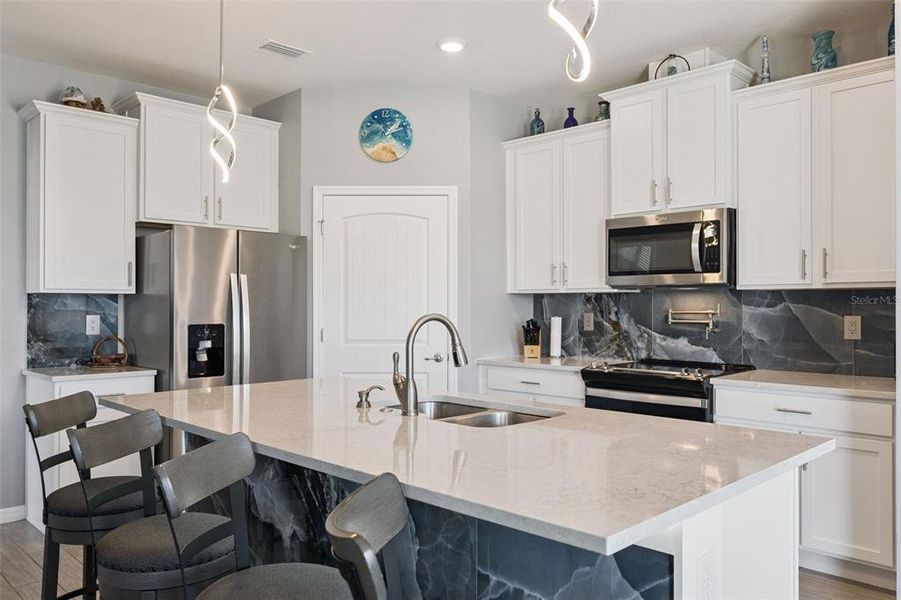 Furnished interior view inside a new home in , New Smyrna Beach (Image 15).