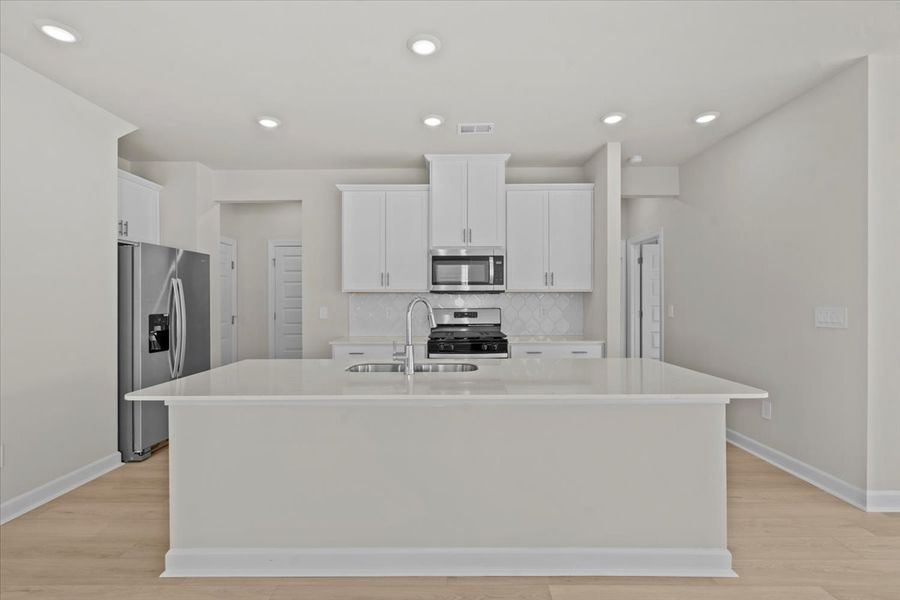 Furnished interior view inside a new home in Cedar Shoals – Heritage Collection, Piedmont (Image 7).