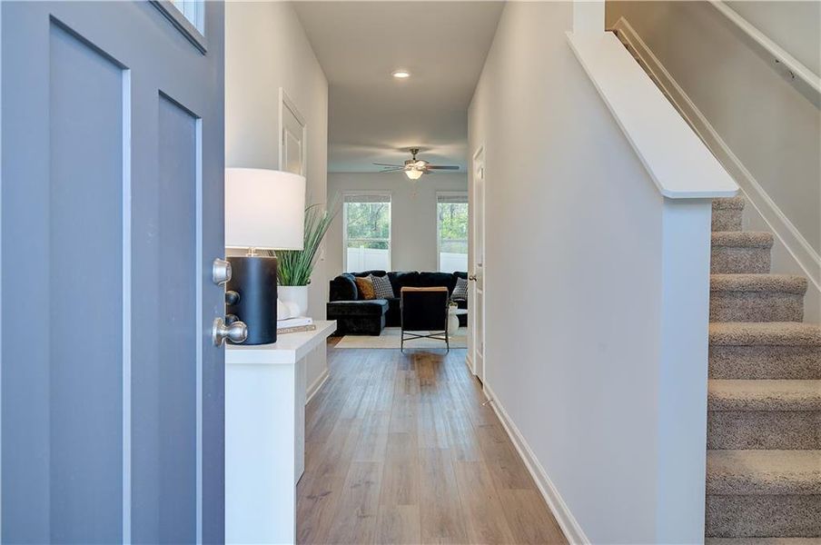 Furnished interior view inside a new home in Avery Landing, McDonough (Image 11).