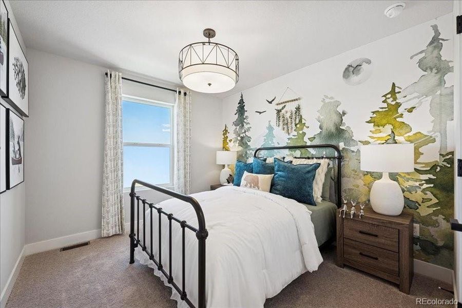 Furnished interior view inside a new home in Coyote Creek, Fort Lupton (Image 10). Furnished interior view inside a new home in Coyote Creek, Fort Lupton (Image 10).