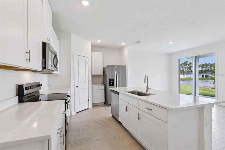 Furnished interior view inside a new home in , Palm Coast (Image 7).