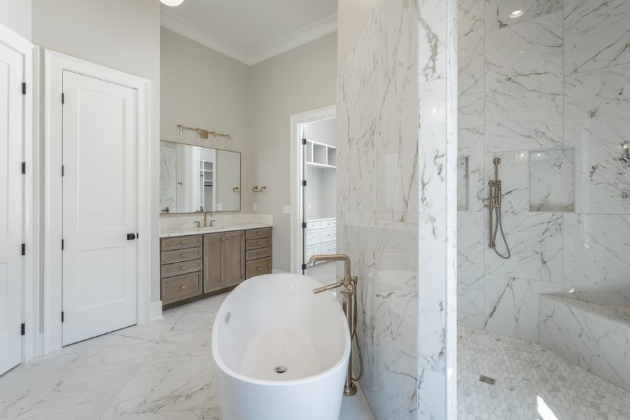 Representative furnished interior of a home built from the Farmington by Riverstone Construction, LLC in River Gorge Ranch, River Gorge Ranch (Image 19).