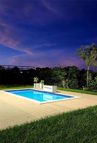 Front exterior of a new home in , Port Richey, FL, highlighting curb appeal (Image 24).